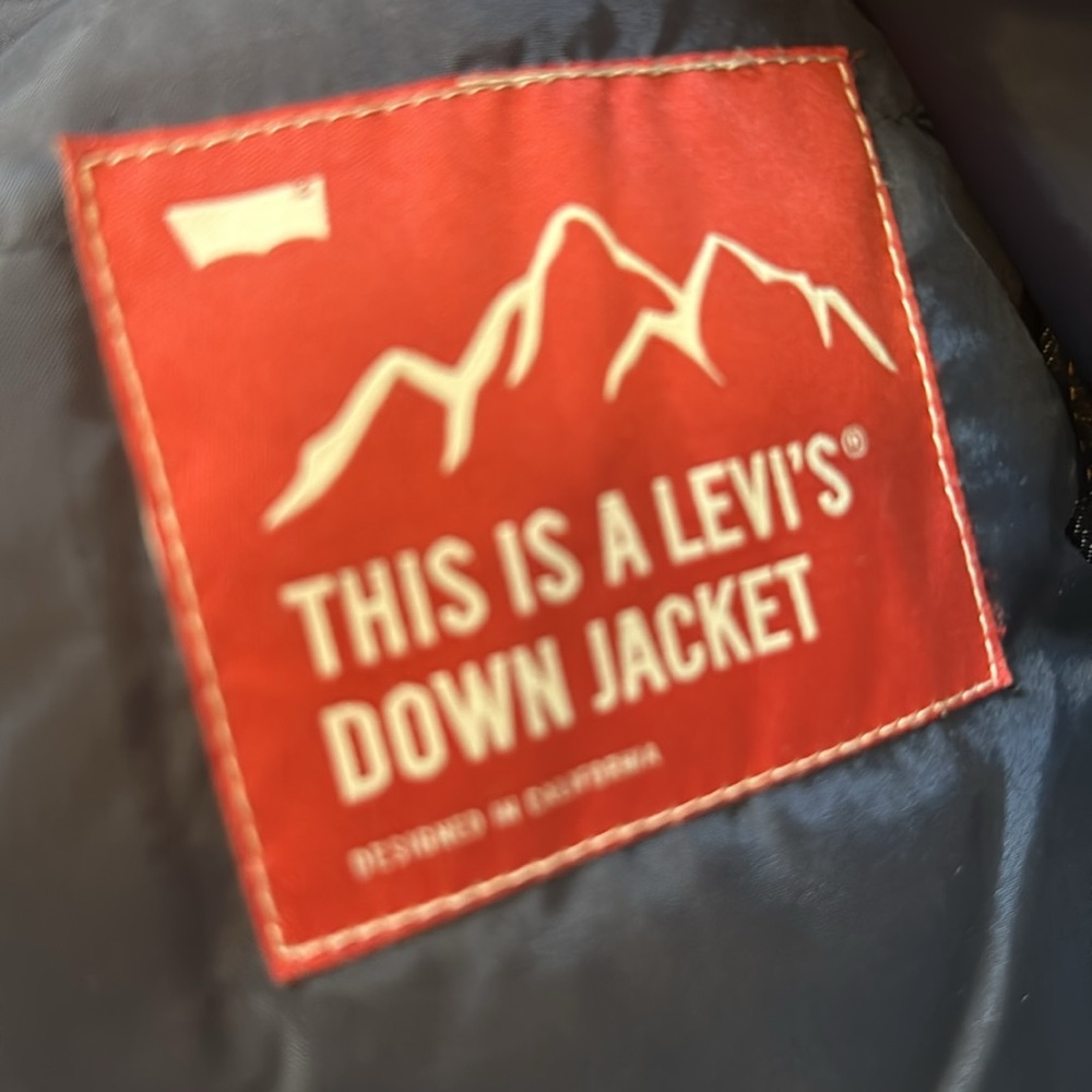 Levi's Denim Puffy Jean Jacket - Picture 7 of 8